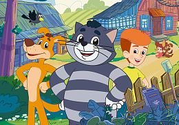 Пазл Step puzzle 24 Maxi деталей: Простоквашино. Продолжение