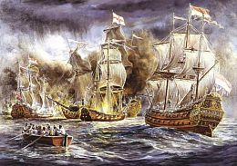 Пазл Art Puzzle 1500 деталей: Морское сражение (УЦЕНКА)