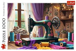 Пазл Trefl 1000 деталей: Швейная мастерская