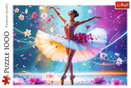Пазл Trefl 1000 деталей: Танцующая балерина