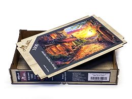 Пазл деревянный Алма 1000 деталей Города и страны. Вечер в старом городе