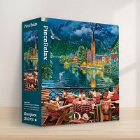 Пазл Pintoo 1200 деталей: Вечер у озера в Гальштате