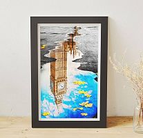 Пазл Pintoo 1000 деталей: Водный пейзаж. Биг Бен