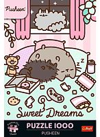 Пазл Trefl 1000 деталей: Сладкие сны Пушин