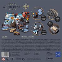 Пазл деревянный Trefl 1000 деталей: Красочные воздушные шары