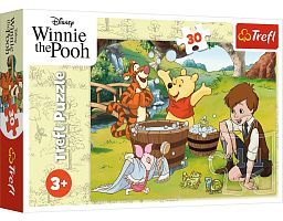 Пазл Trefl 30 деталей: День с Винни-Пухом