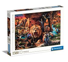 Пазл Clementoni 1500 деталей: Африканское племя