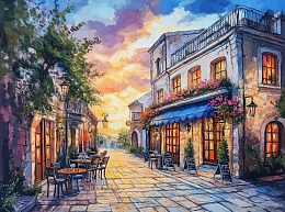 Пазл Алма мини 150 деталей. Городской вечер