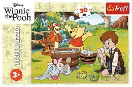 Пазл Trefl 30 деталей: День с Винни-Пухом