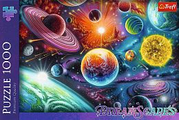 Пазл Trefl 1000 деталей: DreamScapes. Космическое приключение