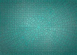 Пазл Ravensburger 736 деталей: Крипт Бирюзовый