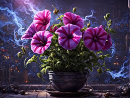 Пазл деревянный Алма 500 деталей Цветы и натюрморты. Сезон петуний