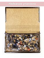 Пазл Алма деревянный 500 деталей. Новый год. Кот и пламя