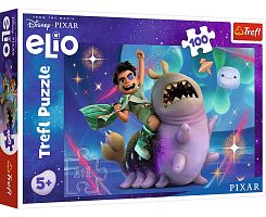 Пазл Trefl 100 деталей: Элио и его космическое приключение