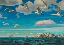 Пазл Стелла 1000 деталей: В голубом просторе