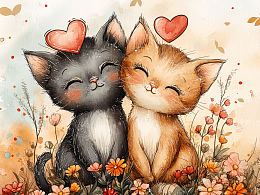 Пазл деревянный Алма 500 деталей. Пушистые создания. Кошки, которые знают секрет счастья