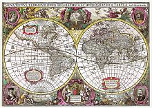 Пазл Trefl 2000 деталей: Карта Новых Земель И Морей, 1630