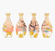 Пазл Pintoo 160 деталей: Ваза. Весенняя симфония