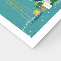 Пазл Pintoo 600 деталей: Рождественский кот