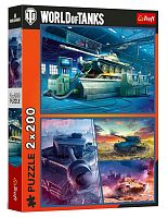 Пазл Trefl 2х200 деталей: World of Tanks. Миссия выполнима