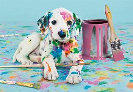 Пазл Clementoni 500 деталей: Забавные далматинцы