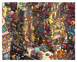 Пазл Pintoo 2000 деталей: Art Street