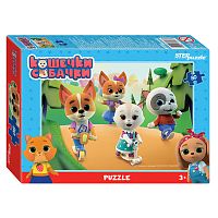 Набор 8 пазлов по 80 деталей: Riki