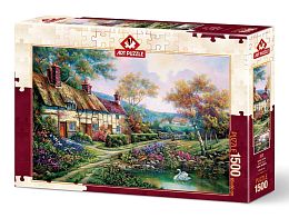 Пазл Art Puzzle 1500 деталей: Весенний сад