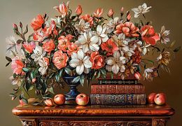 Пазл Castorland 1000 деталей: Цветочный вечер