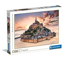 Пазл Clementoni 1500 деталей: Мон-Сен-Мишель