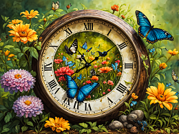 Пазл деревянный Алма 500 деталей Странное время. Время цветения