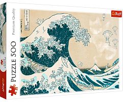 Пазл Trefl 500 деталей: Великая кошачья волна