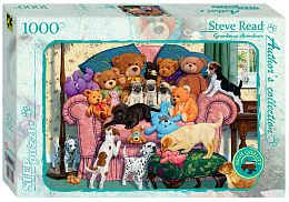 Пазл Step puzzle 1000 деталей: Бабушкино кресло (УЦЕНКА)