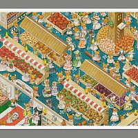 Пазл Pintoo 4000 деталей: SMART. Рынок