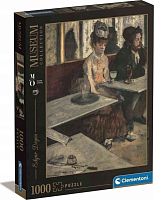 Пазл Clementoni 1000 деталей: Дега. Дама в кафе
