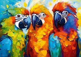 Пазл Cherry Pazzi 500 деталей: Тропическое трио