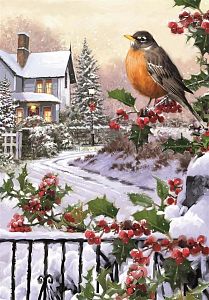 Пазл Clementoni 1000 деталей: Рождественский остролист