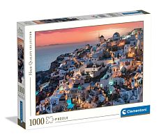Пазл Clementoni 1000 деталей: Оттенки Санторини