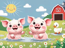 Пазл Trefl 30 деталей: Счастливая жизнь в деревне