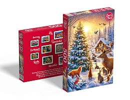 Пазл Cherry Pazzi 500 деталей: Снежная сказка в лесу