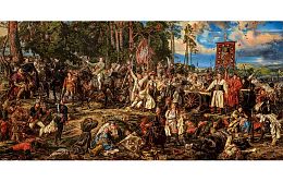 Пазл Castorland 4000 деталей: Ян Матейко. Костюшко под Рацлавицами