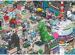 Пазл Heye 1000 деталей: Квест в Берлине