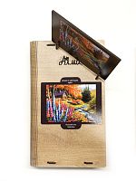 Пазл Алма деревянный 500 деталей. Волшебство природы. Домик в цветущем краю