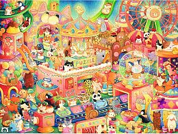 Пазл Pintoo 1200 деталей: Cotton Lion. Паззлленд