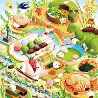 Пазл Pintoo 900 деталей: Иссики Тоаки. Любование цветами