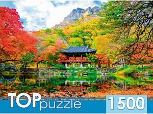 Пазл TOP Puzzle 1500 деталей: Пагода в горах