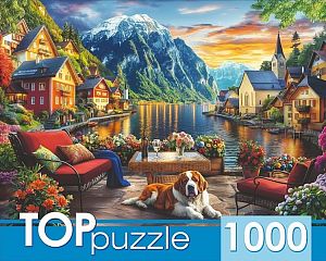 Пазл TOP Puzzle 1000 деталей: Заказ в Гальштате