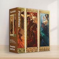 Пазл Pintoo 600 деталей: Альфонс Муха. Луна и звезды