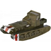 Сборная игрушка из картона. Средний танк Mk A WHIPPET 1917-1918