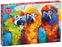 Пазл Cherry Pazzi 500 деталей: Тропическое трио